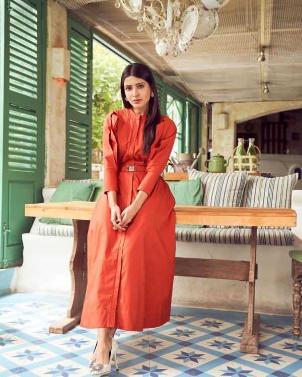 Samantha Akkineni shows us how to style shirtdresses in a brand new way |  VOGUE India