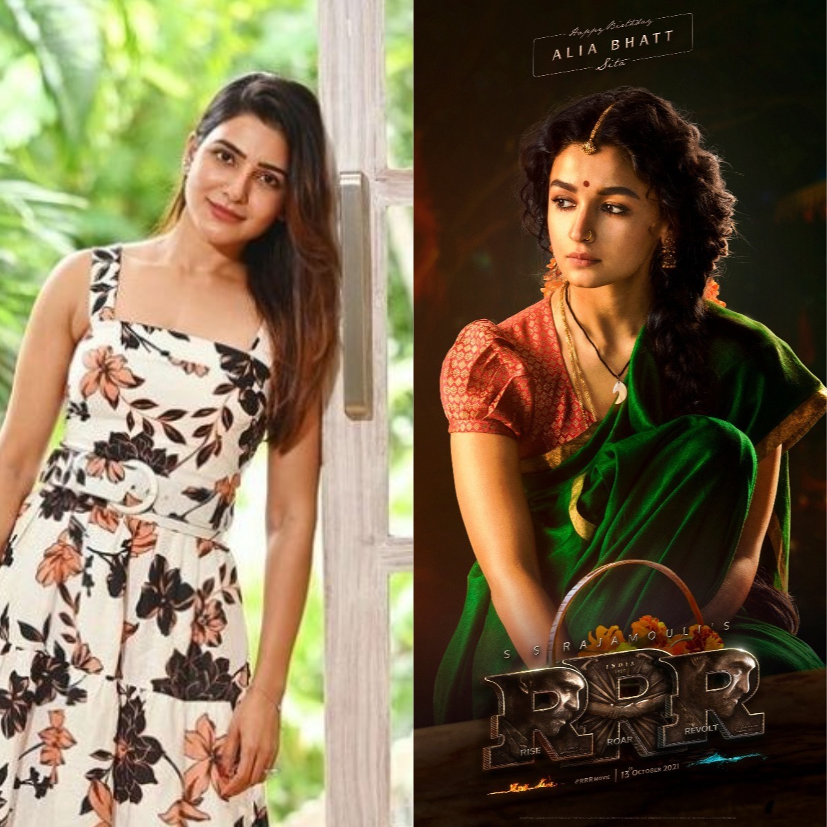 Alia Bhatt’s look as Sita in RRR: Samantha Akkineni says she inspires her to push harder