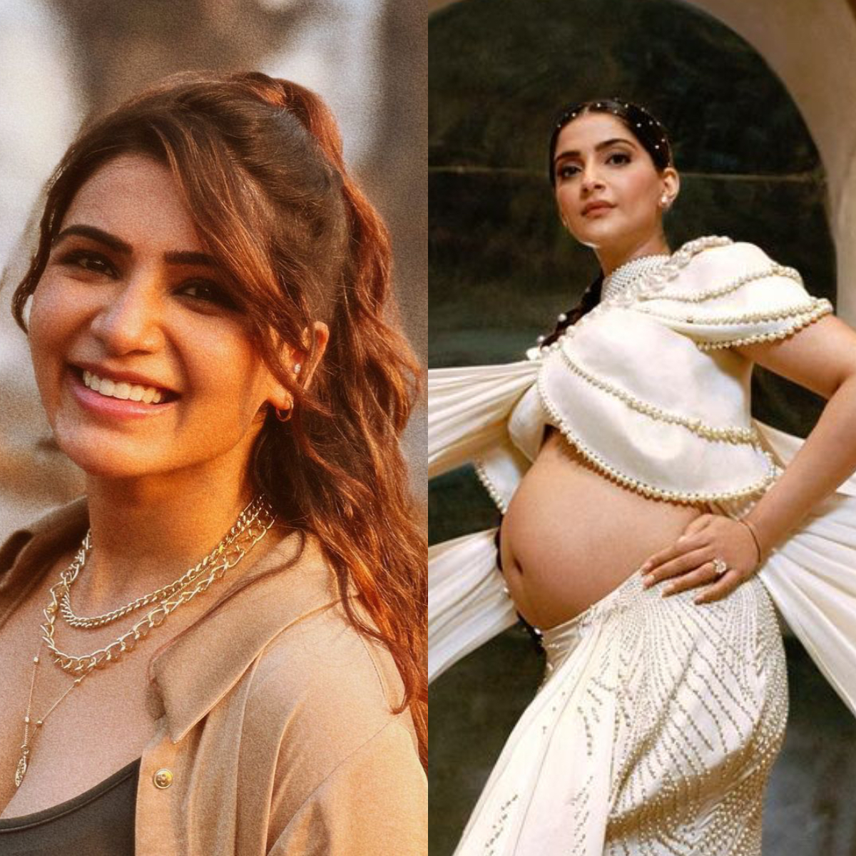 Tv actress Vyshanavi recreates Samantha's wedding saree look | Gup Chup  Masthi - YouTube