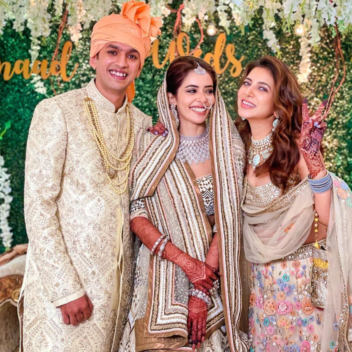 Divya Drishti fame Sana Sayyad gets married to Imaad Shamsi in an intimate Nikaah ceremony; PHOTOS Sana Sayyed wedding