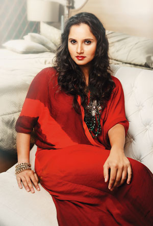 Photos: Sania Mirza's covershoot for Verve India - Aug 2012