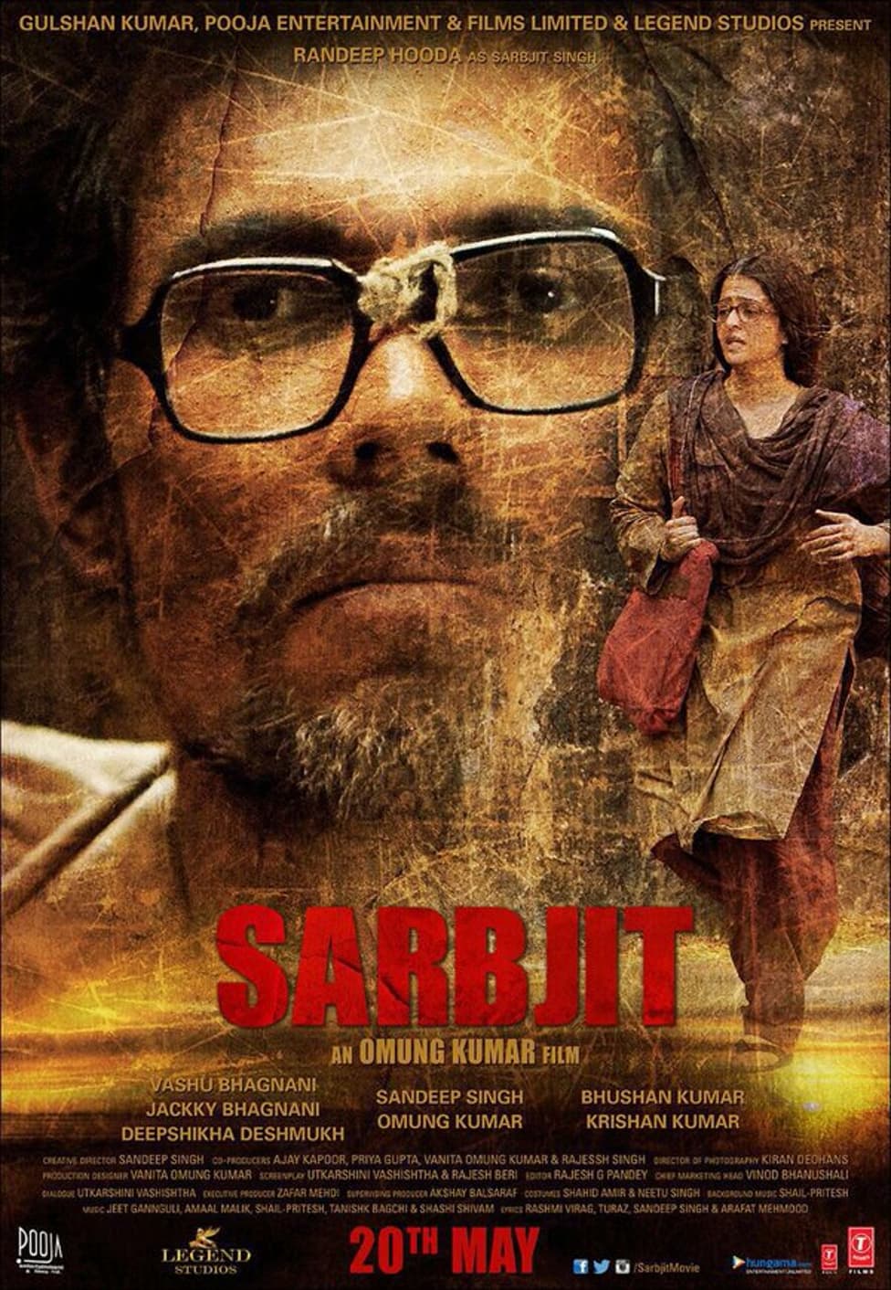 Box Office Report: Sarbjit Has a Slow Monday at the Ticket Window
