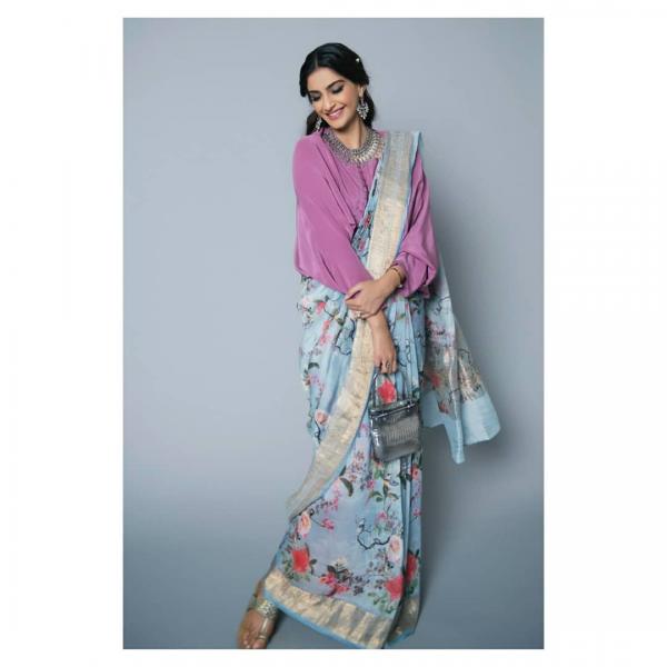 How to wear a Saree with shirt – Asma Khan