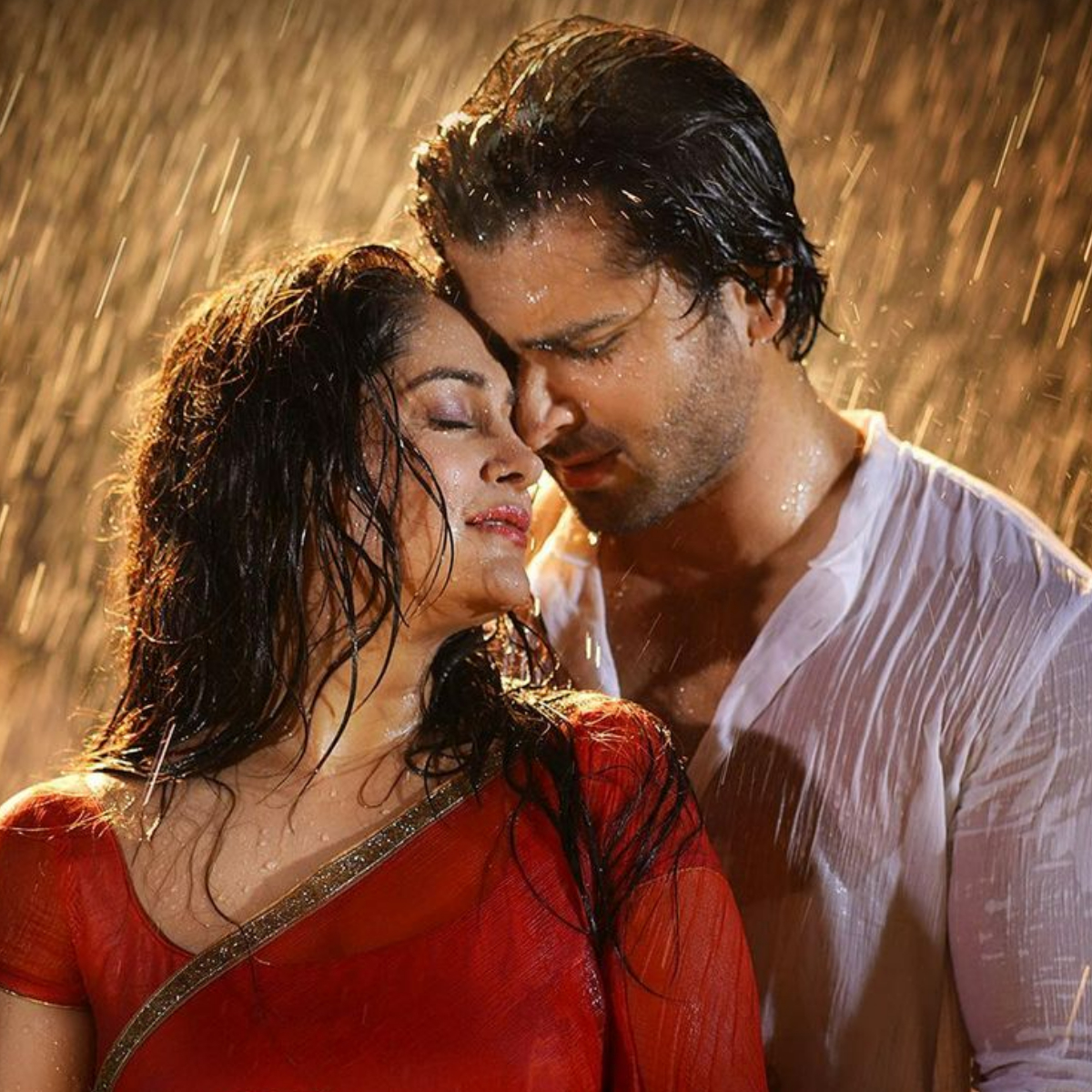 Shoaib Ibrahim and Dipika Kakar's song Barsaat Ka Mausam is about budding romance in monsoon; WATCH Shoaib Ibrahim and Dipika Kakar in Barsaat Ka Mausam poster