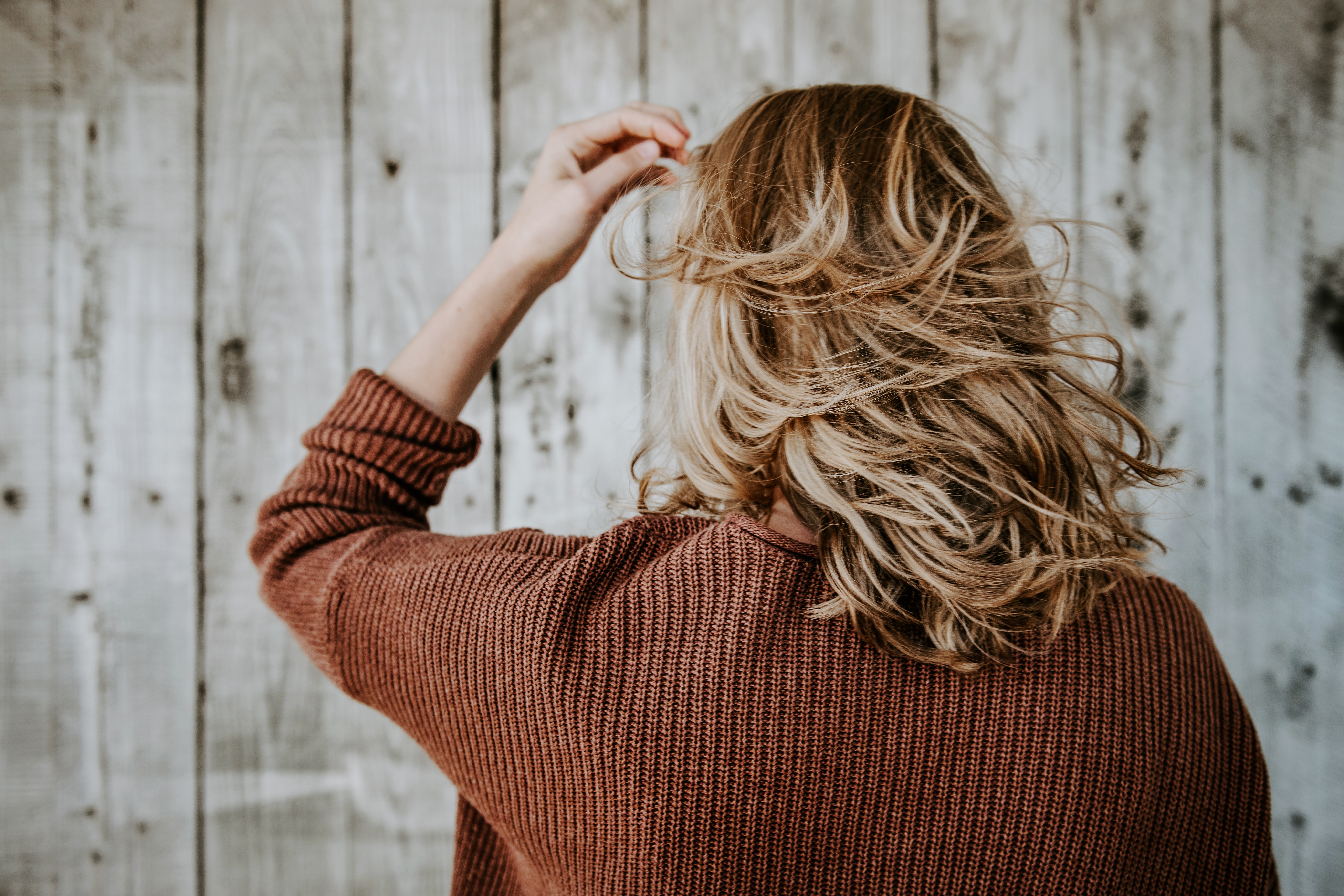 Angled layers for medium hair