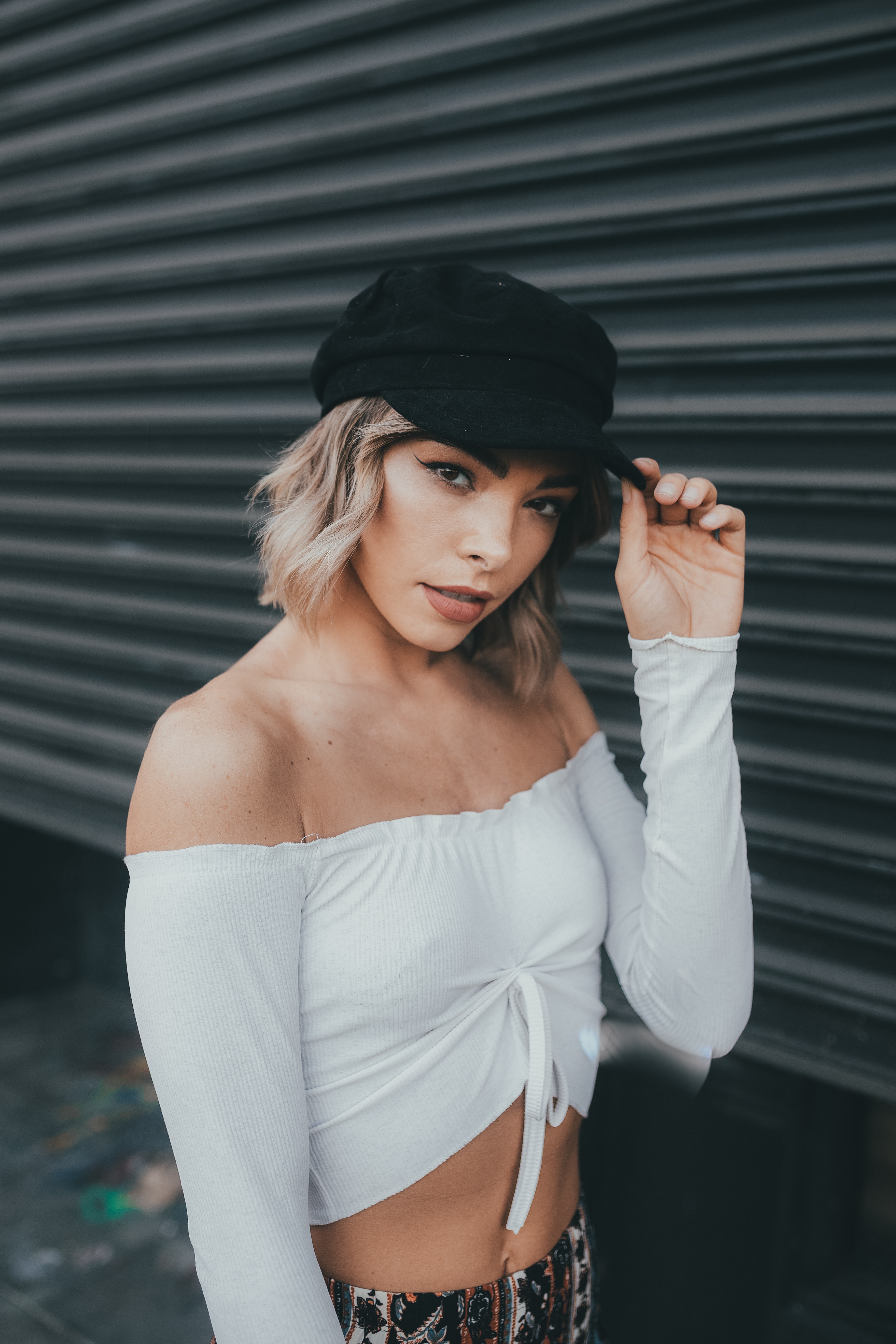 Bardot curtain bangs