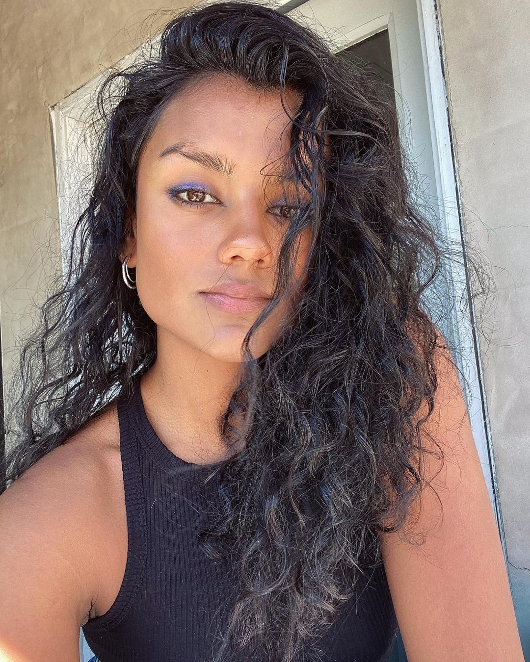 Simone Ashley's gorgeous selfie