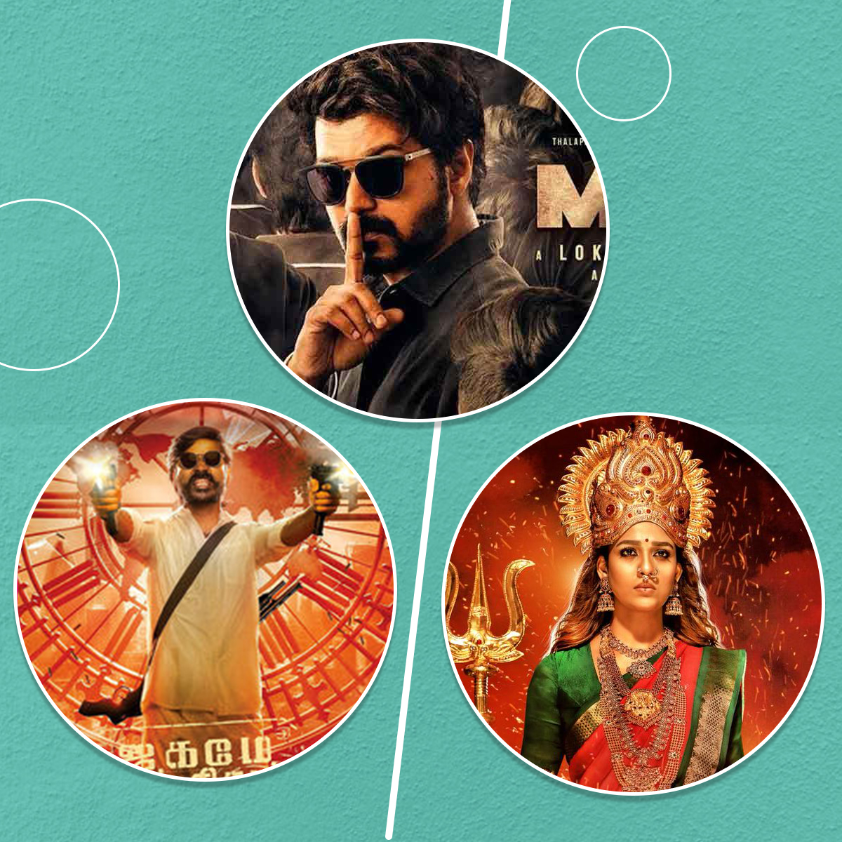 Master, Jagame Thandhiram to Mookuthi Amman: Tamil films to look out for after theatres reopen