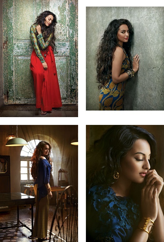 Sonakshi Sinha's editorial photoshoot for Verve India - July 2012