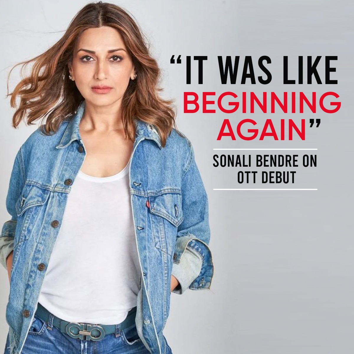 EXCLUSIVE: For the first time in my life I got a bound script, says Sonali Bendre on OTT debut 