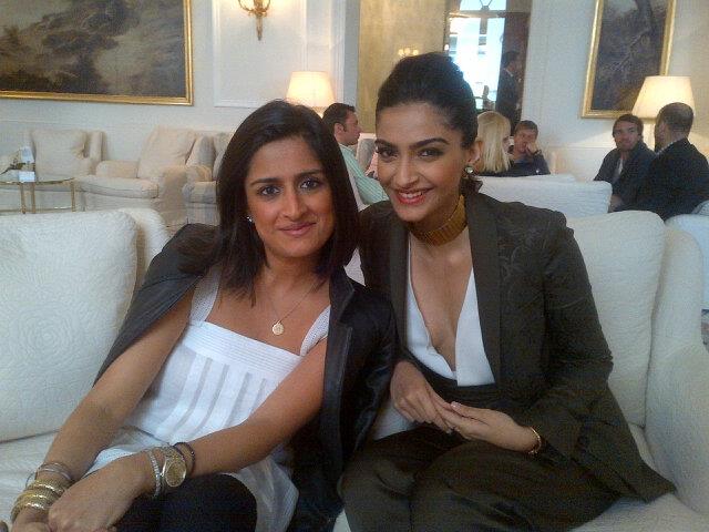 Sonam Kapoor at the Hotel Du Cap Eden Roc at Cannes 2012