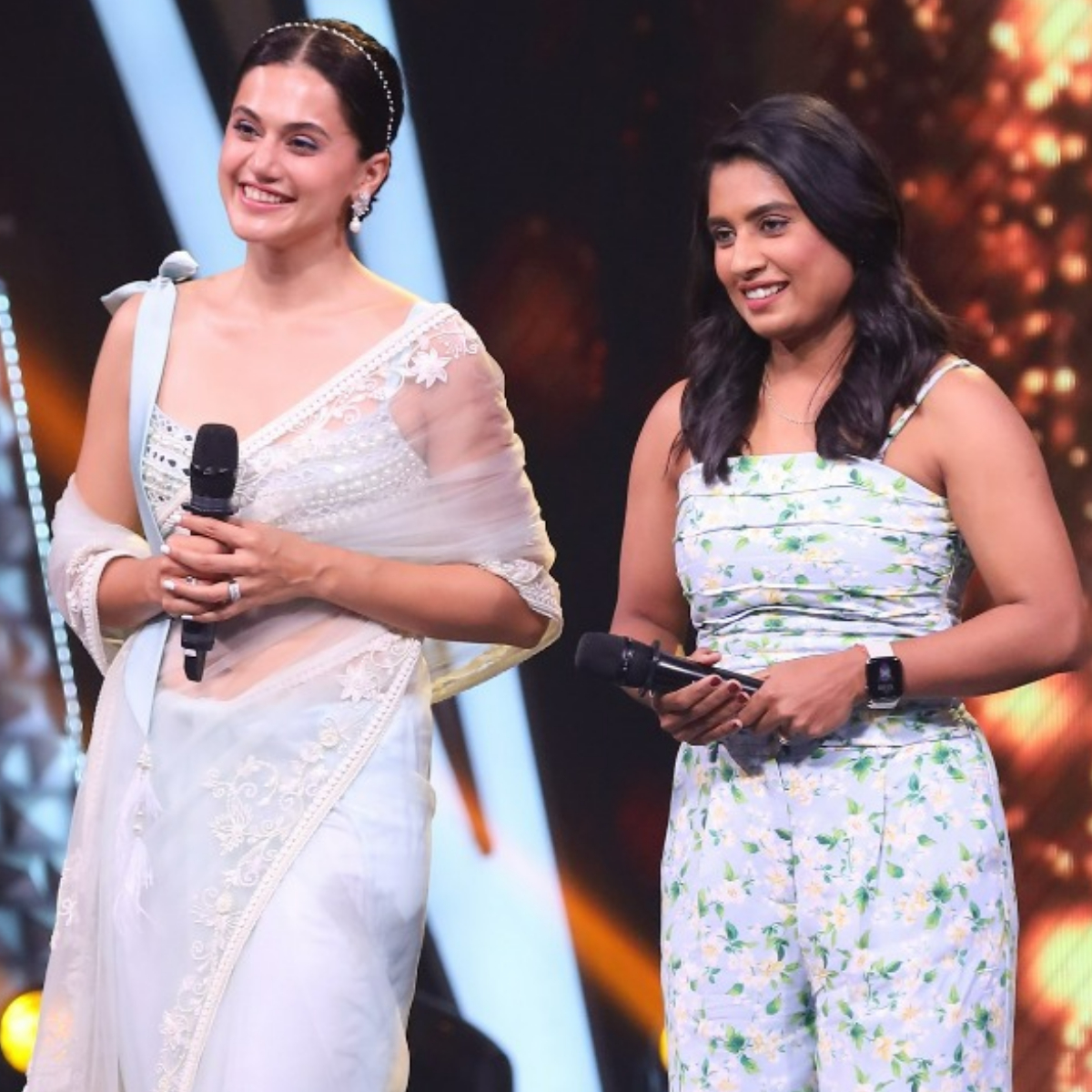 Superstar Singer 2: Taapsee Pannu recalls her first meeting with Mithali Raj; EXCLUSIVE Taapsee Pannu and Mithali Raj