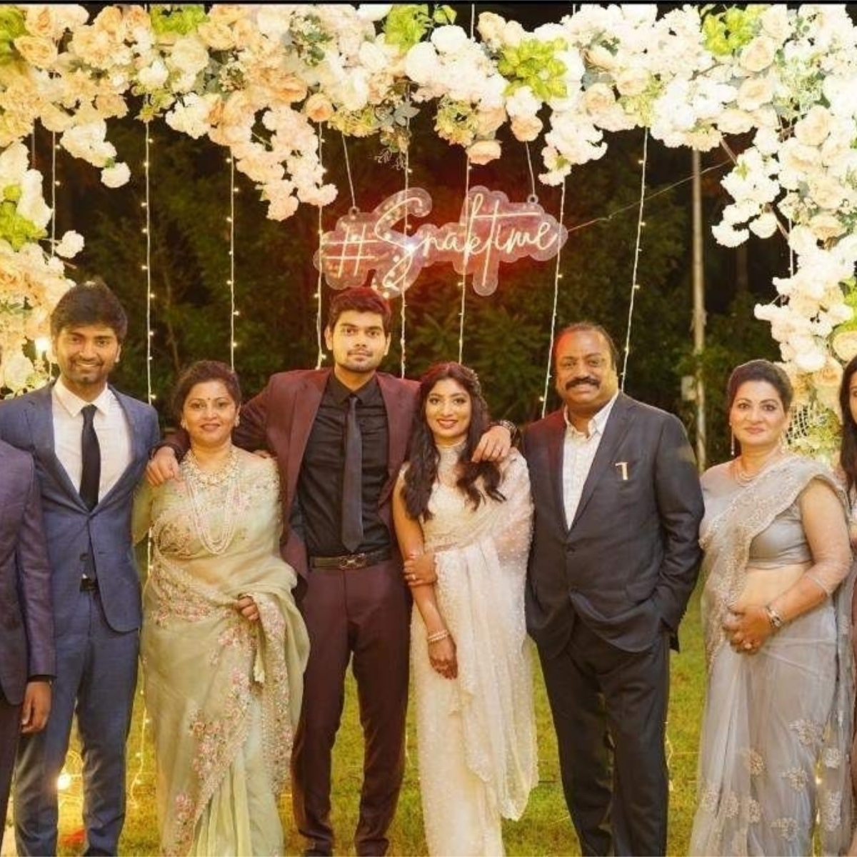 Thalapathy Vijay’s niece Sneha Britto and Atharvaa Murali’s brother Akash tie the knot; See pics