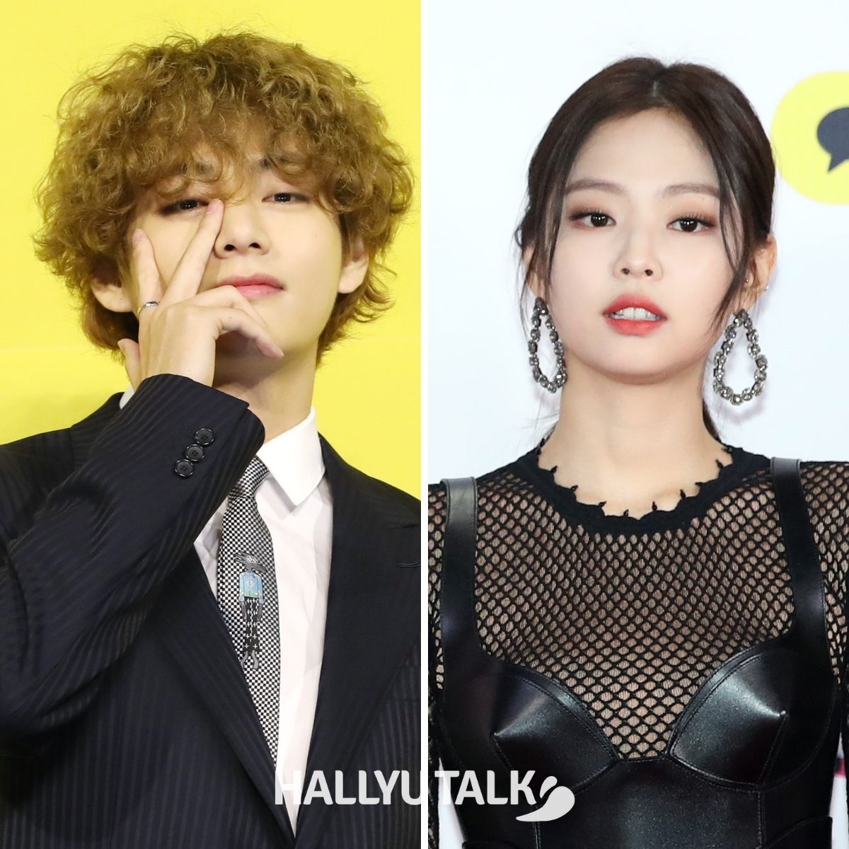 V, Jennie: courtesy of News1 V, Jennie