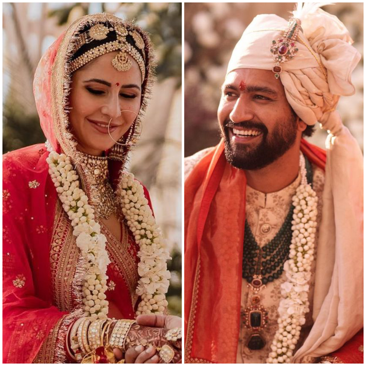 7 of Katrina Kaif, Vicky Kaushal&#039;s accessories, wedding dress details and the ADORABLE meaning behind them