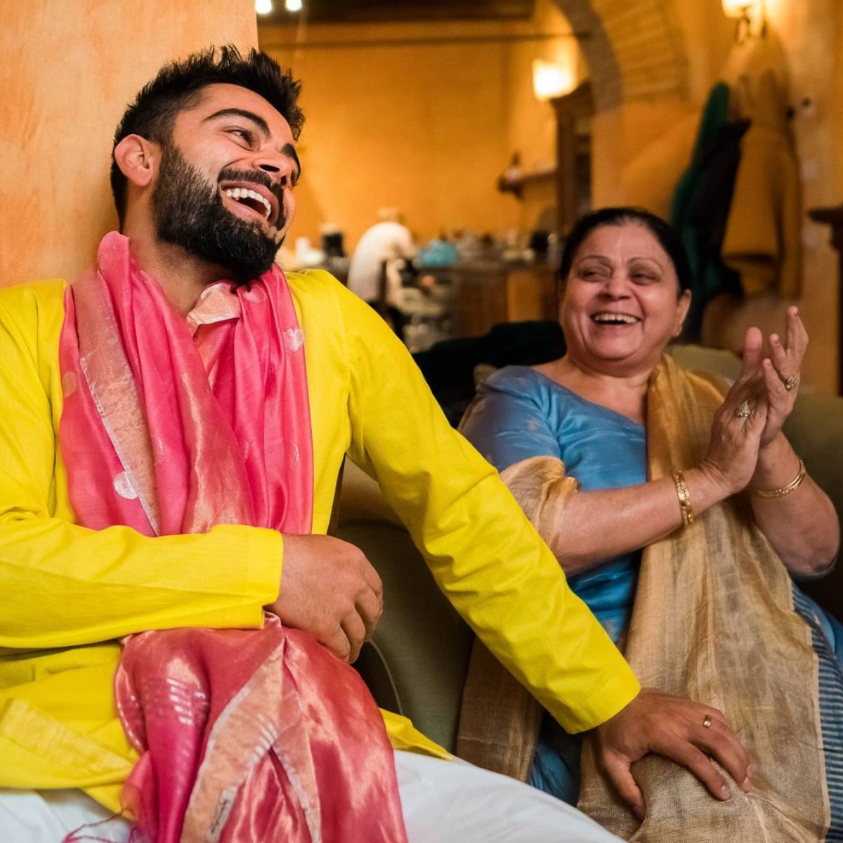 Virat Kohli is a protective son in THIS throwback pic as he wishes mum Saroj Kohli on her birthday Virat Kohli is a protective son in THIS throwback pic as he wishes mum Saroj Kohli on her birthday