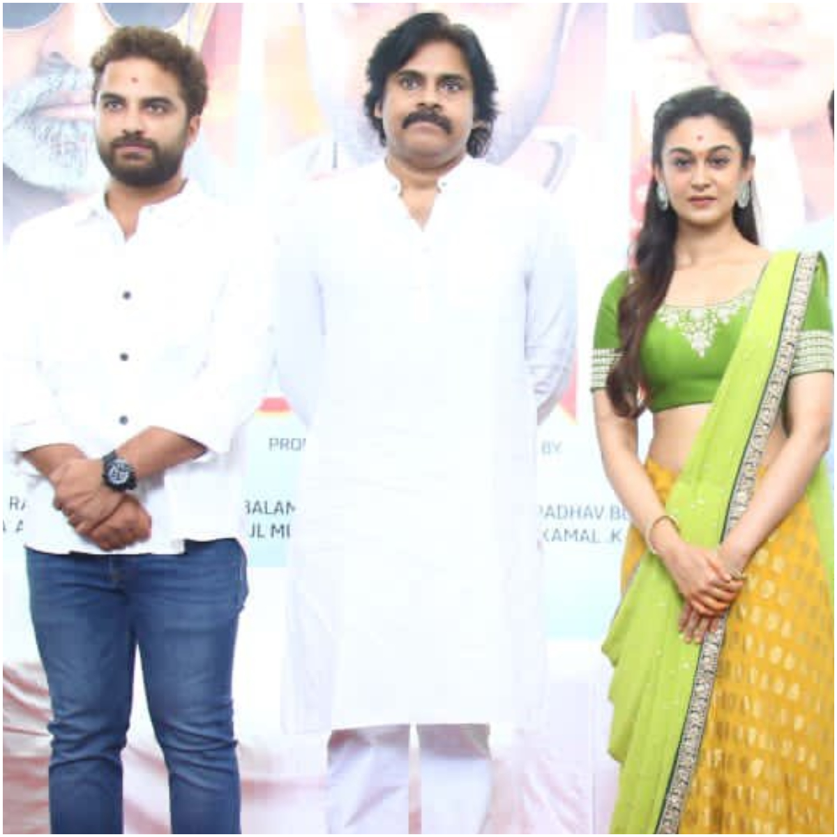 PICS: Vishwak Sen, Arjun Sarja &amp; Aishwarya&#039;s film gets a grand launch; Pawan Kalyan attends as special guest