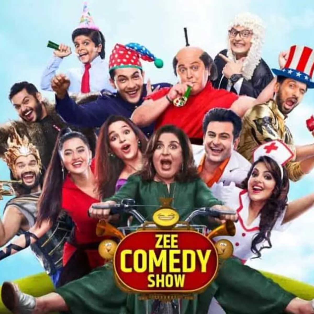 Zee Comedy Show Ep 1 Review: Farah Khan’s show is a laughter battle between two teams. Zee Comedy Show Ep 1 Review: Farah Khan’s show is a laughter battle between two teams.