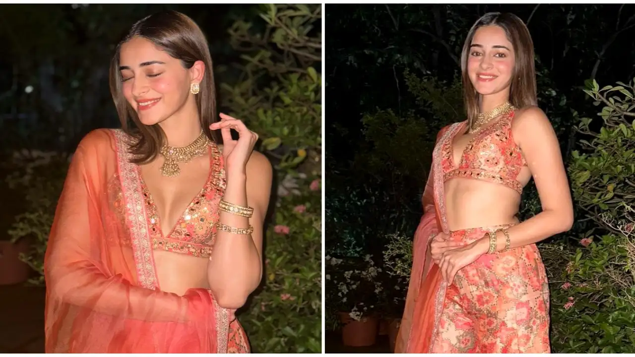 Ananya Panday in a Gopi Vaid co-ordinated combo glows up her ...