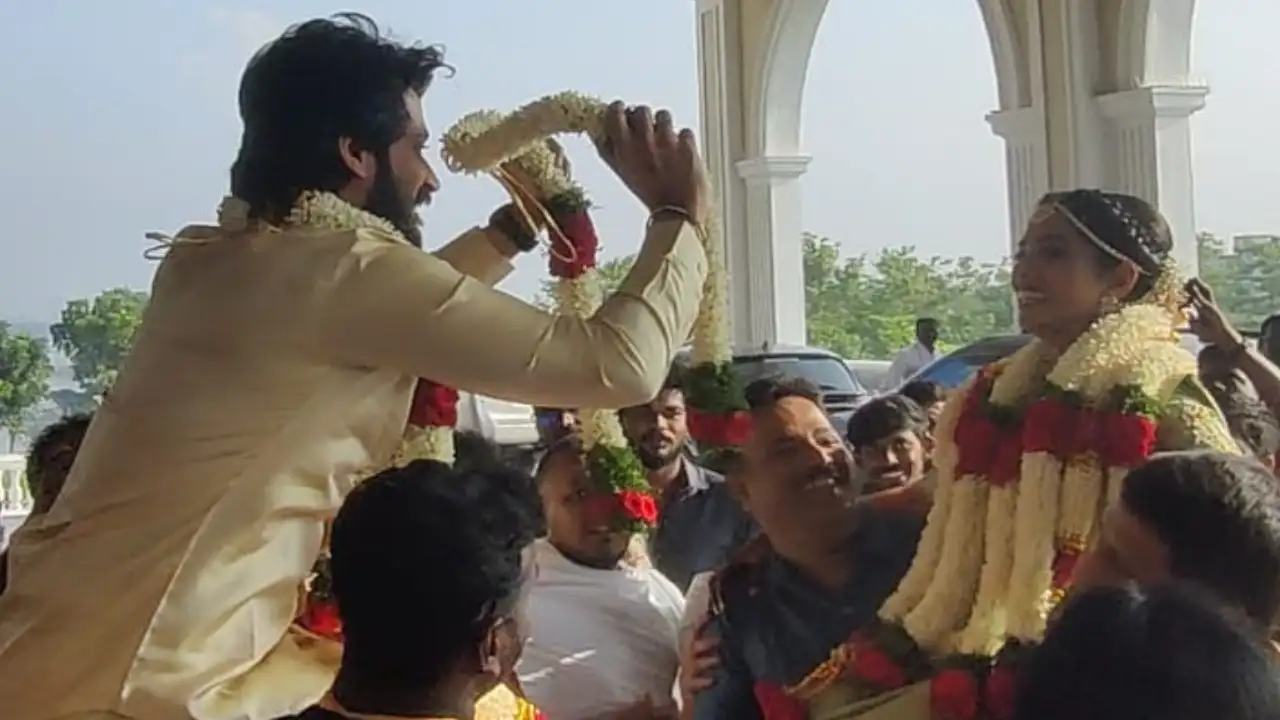 Harish Kalyan wedding Photo Courtesy: (Cyril Eanastein)