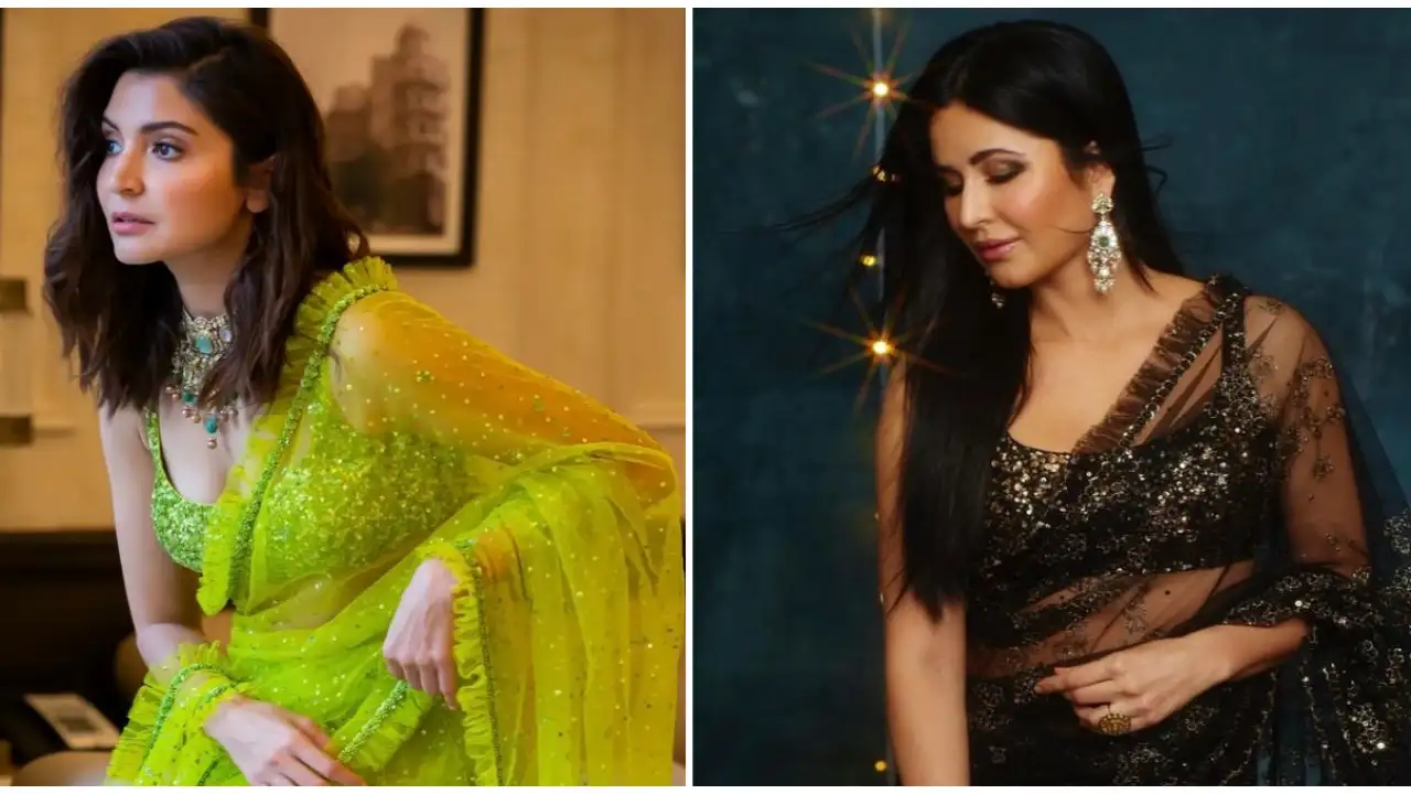 Fashion Faceoff: Anushka Sharma or Katrina Kaif; Who wore the Sabyasachi  sequin saree better? | PINKVILLA