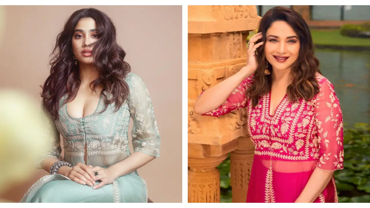 1280px x 720px - Fashion Faceoff: Janhvi Kapoor or Madhuri Dixit; Who wore the Devnaagri  Kurta set better? | PINKVILLA