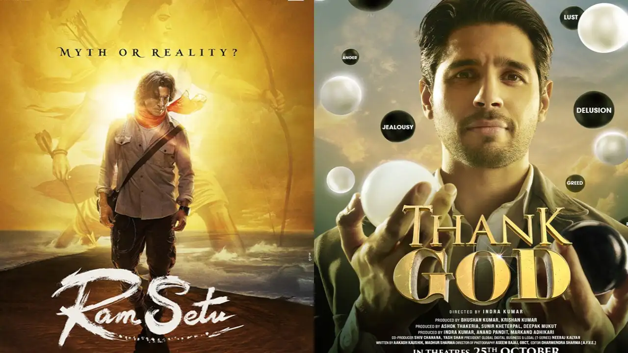 Ram Setu & Thank God Opening Weekend Box Office: Akshay Kumar, Ajay Devgn bring in Rs 50 crore in 3 days