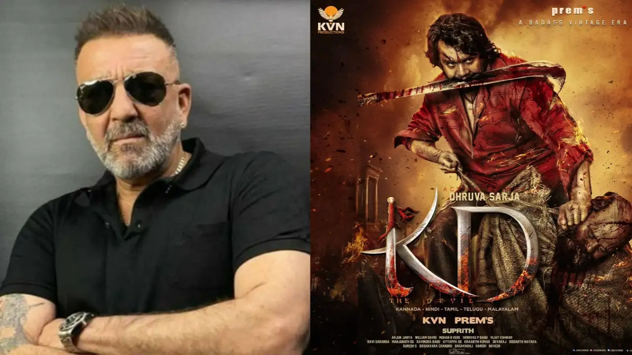 Sanjay Dutt reveals Dhruva Sarja's KD- The Devil title teaser ...