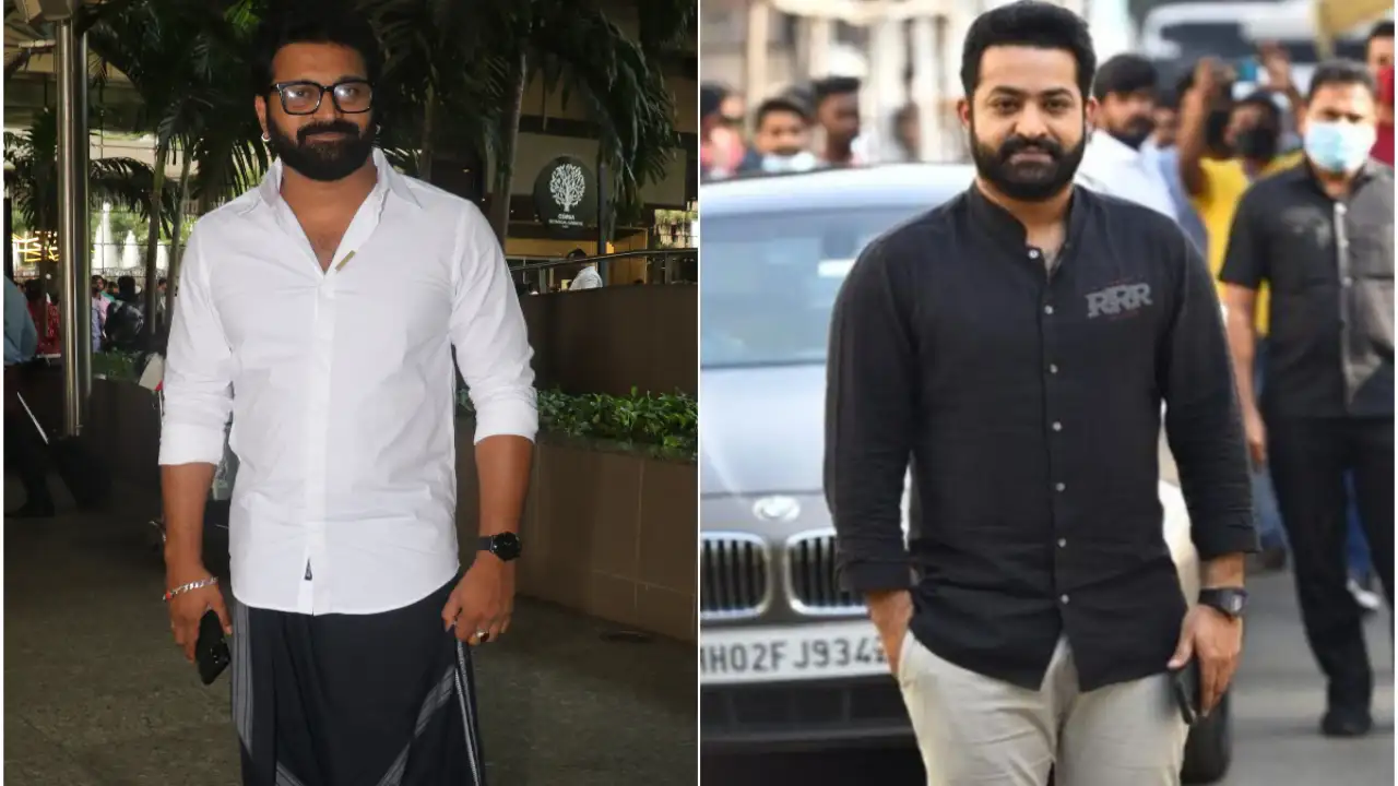 Rishab Shetty reveals his favourite actor is RRR star Jr NTR as he promotes Kantara Hindi version Rishab Shetty promotes Kantara Hindi