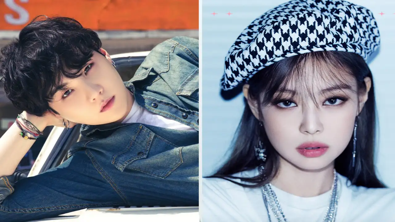 BTS’ Suga, BLACKPINK’s Jennie Concept Photo; Picture Courtesy: BIGHIT MUSIC, YG Entertainment