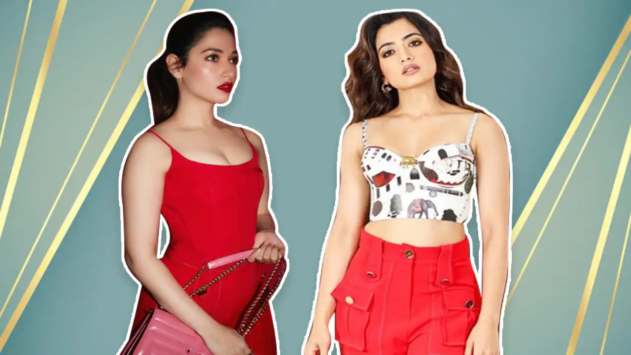 Tamanna Bhatia X X X Video - Fashion Face-off: Rashmika Mandanna or Tamannaah Bhatia; Who styled red  trousers and corset top better? | PINKVILLA