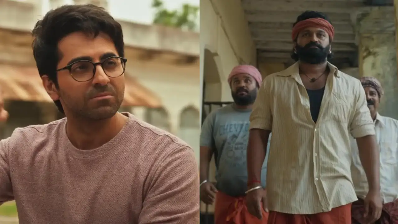 Ayushmann Khurrana's Doctor G and Rishabh Shetty's Kantara release in theatres tomorrow (Credit: Junglee Movies YouTube channel) Ayushmann Khurrana, Rishabh Shetty