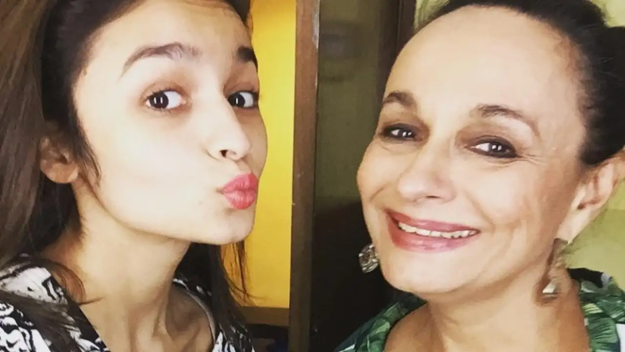 Alia Bhatt's mother Soni Razdan shares what the actress' plans were if she wasn't selected in SOTY (Credit: Soni Razdan Instagram) Alia Bhatt, Soni Razdan