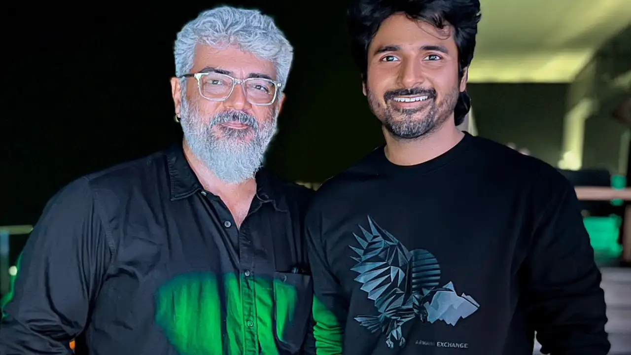 PIC OF THE DAY: Sivakarthikeyan meets Ajith Kumar after a long ...