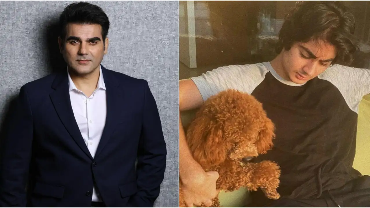 Picture courtesy: Arbaaz Khan / Arhaan Khan Instagram Arbaaz Khan looks dapper / Arhaan Khan's candid picture with his doggo