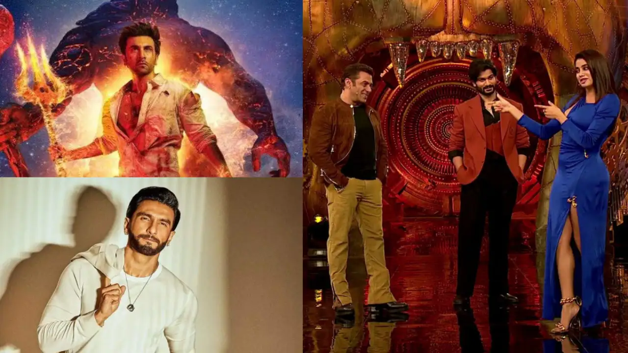 Find out the topmost developments of Bollywood inside. (Image Credits: Brahmastra's Twitter, Bigg Boss's Twitter, Ranveer Singh's Instagram) Images from Brahmastra's Twitter handle, Bigg Boss's Twitter handle and Ranveer Singh's Instagram handle