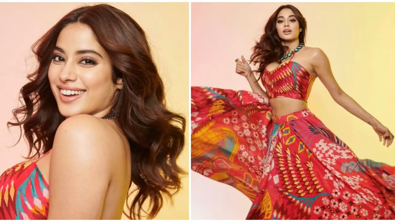 Janhvi Kapoor in a Saaksha & Kinni lehenga is the thumbs up we need to ace our wedding guest style Janhvi Kapoor in a Saaksha & Kinni lehenga is the thumbs up we need to ace our wedding guest style