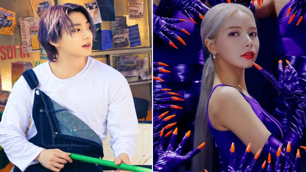 BTS’ Jungkook, MAMAMOO’s Solar BTS’ Jungkook, MAMAMOO’s Solar; Picture Courtesy: BIGHIT MUSIC, RBW