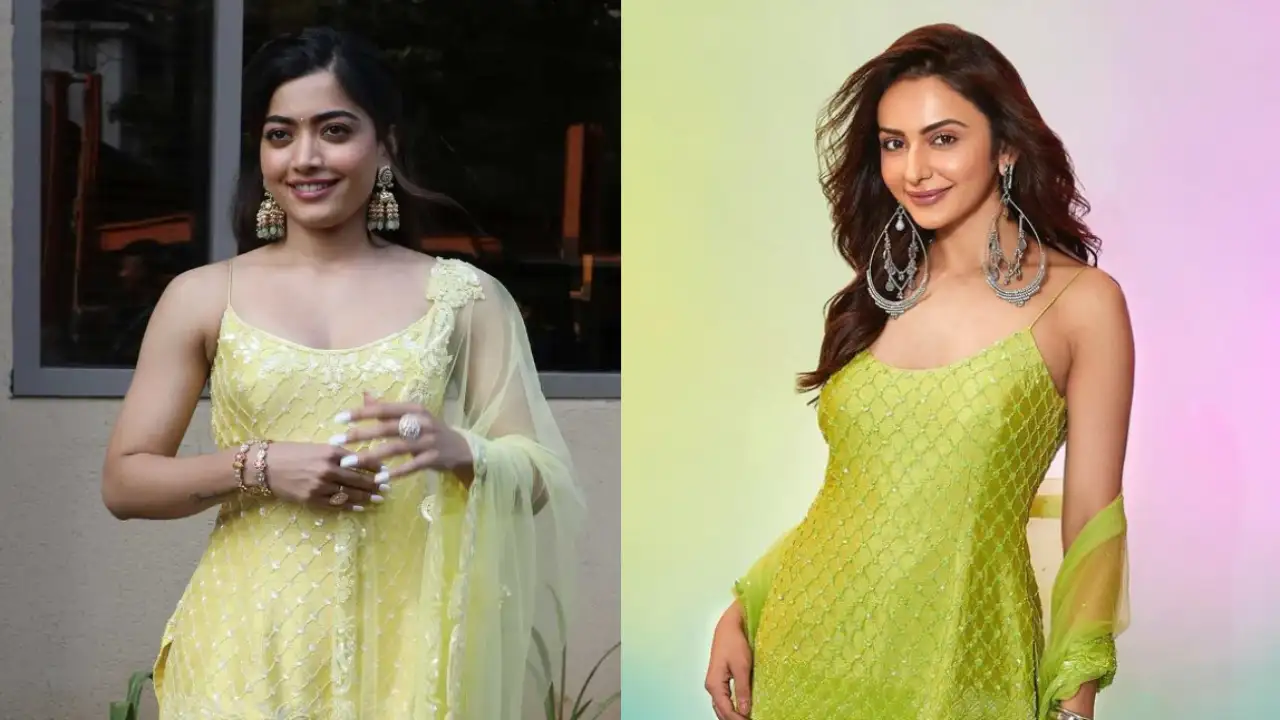 Fashion Face-Off: Rashmika Mandanna or Rakul Preet Singh, who pulled off a  strappy kurta sharara look better? | PINKVILLA