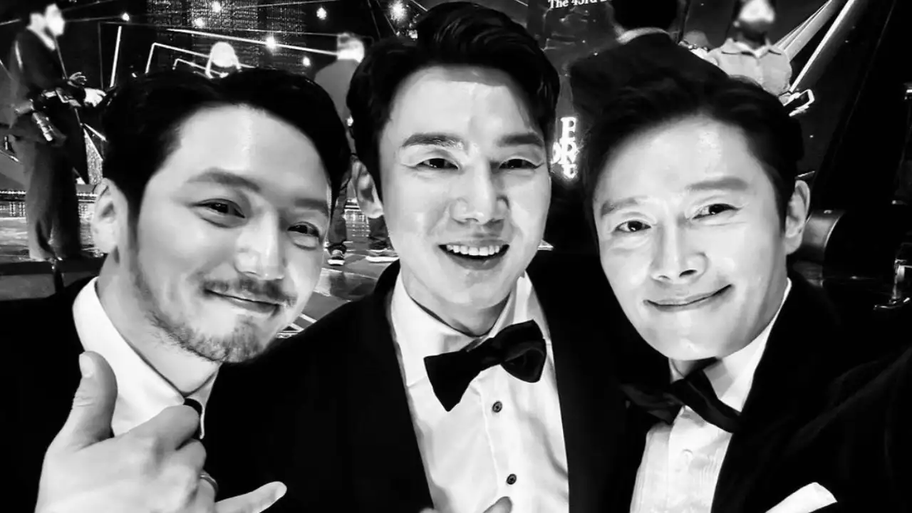 Byun Yo Han, Yoo Yeon Seok and Lee Byung Hun selfie; Picture Courtesy: Instagram