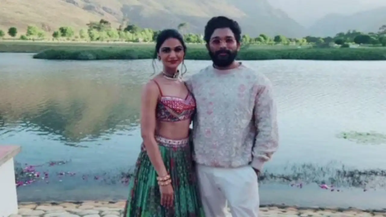 Allu Arjun and Sneha's latest  PICS from South Africa 