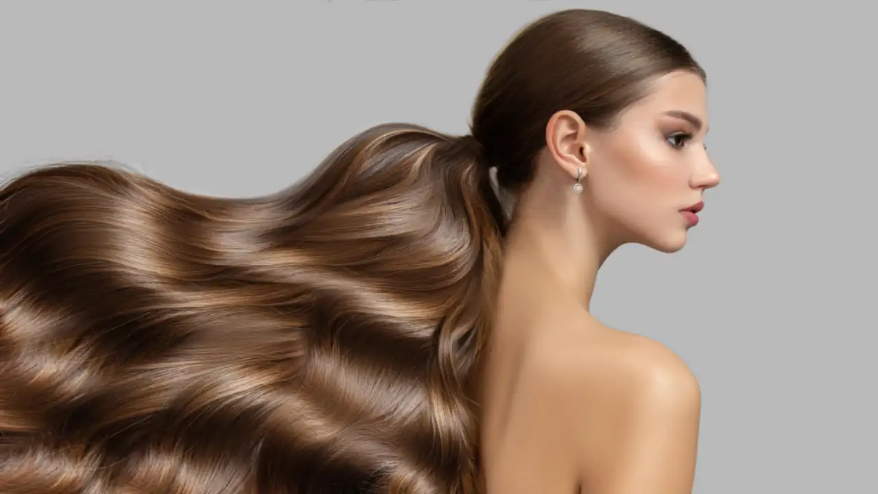 A woman using one of the Best Hair Mousses to Add Volume to Your Hair