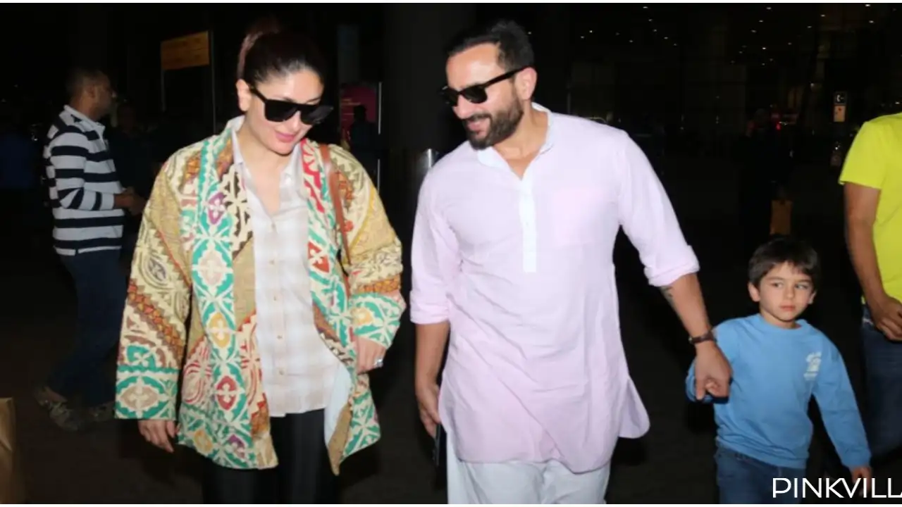 PICS: Kareena Kapoor, Saif Ali Khan, Taimur, Jeh return to Mumbai post celebrating Sharmila Tagore’s birthday PICS: Kareena Kapoor, Saif Ali Khan, Taimur, Jeh return to Mumbai post celebrating Sharmila Tagore’s birthday