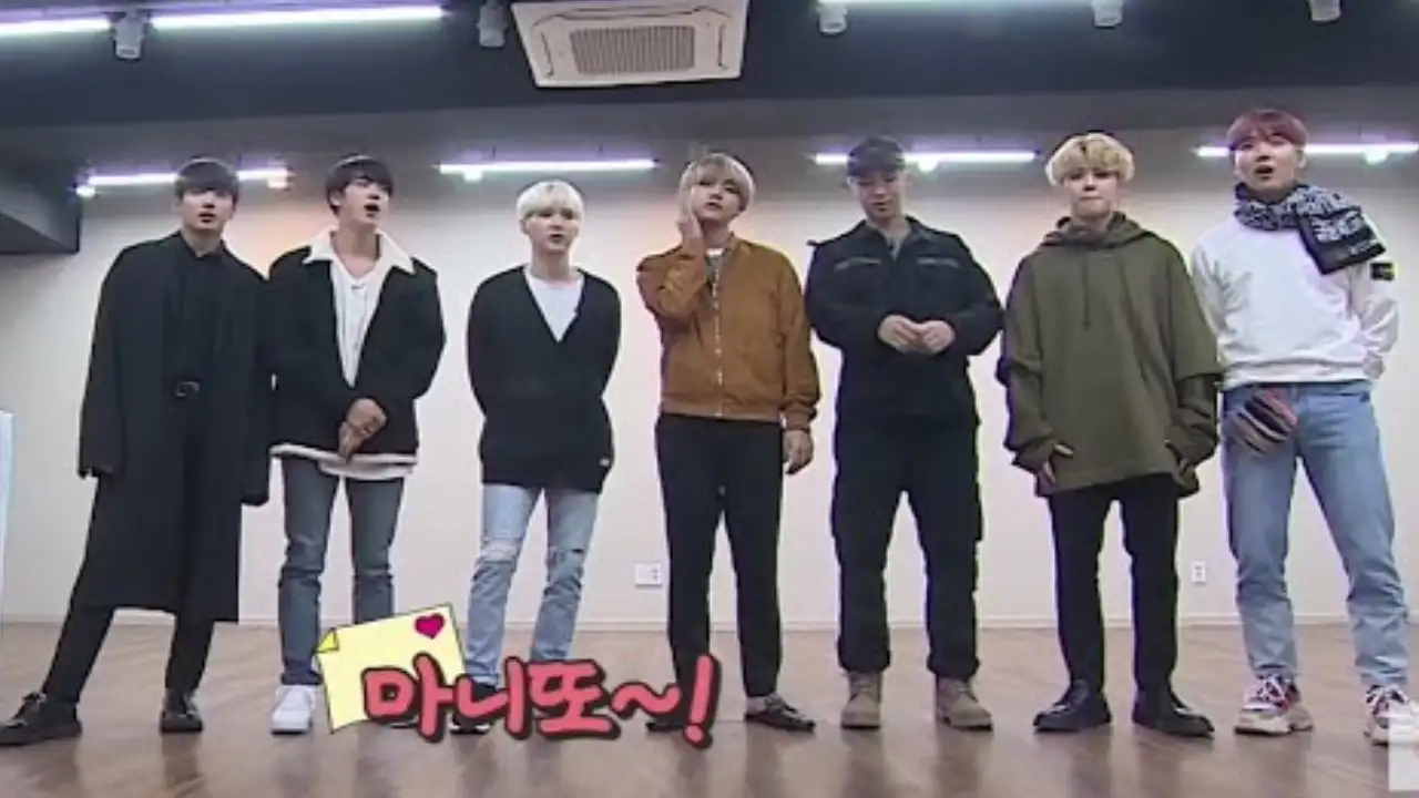 Run BTS Run BTS: courtesy of BANGTANTV