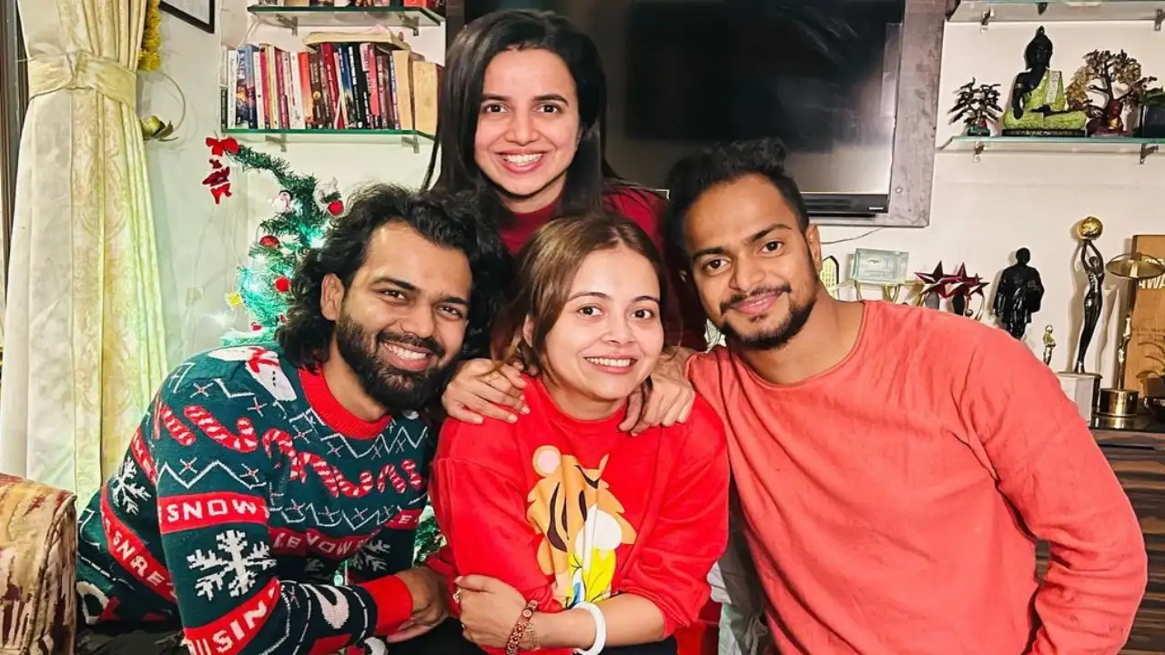 Devoleena Bhattacharjee christmas celebrations Devoleena Bhattacharjee christmas celebrations