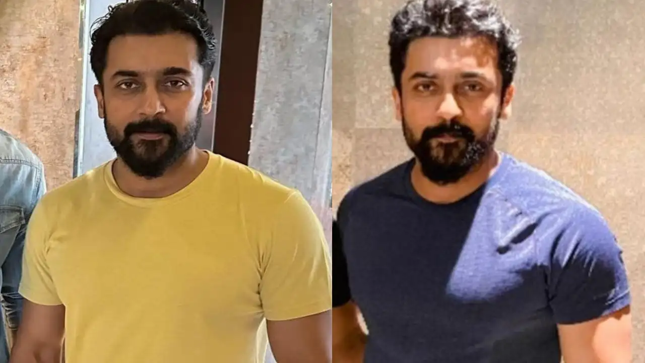 Suriya looks super fit as he gets snapped at a gym in Mumbai; To ...