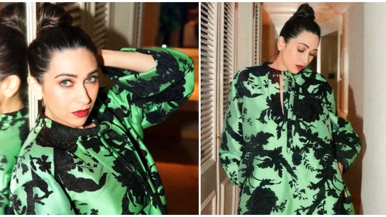Karisma Kapoor's Baum Und Pferdgarten mini dress proves Christmas is here already; Check out its cost 