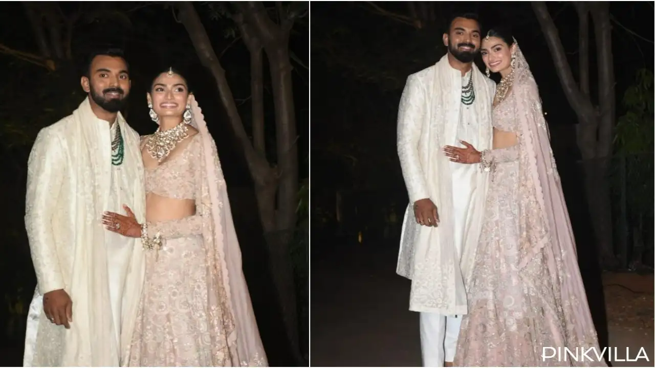 Athiya Shetty and KL Rahul look beautiful
