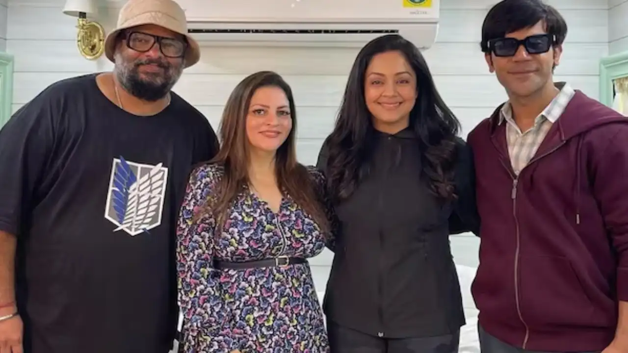 Jyothika to make Bollywood comeback with Rajkummar Rao's film; Suriya roots for her Jyothika to make Bollywood comeback with Rajkummar Rao's film