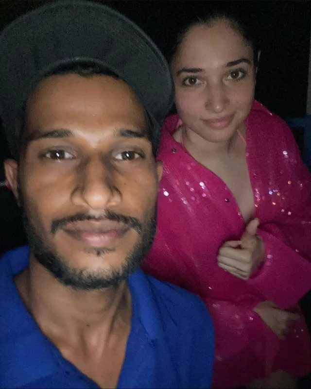 Tamannaah Bhatia wore pink co-ord set at New Year Year 2023 party in Goa